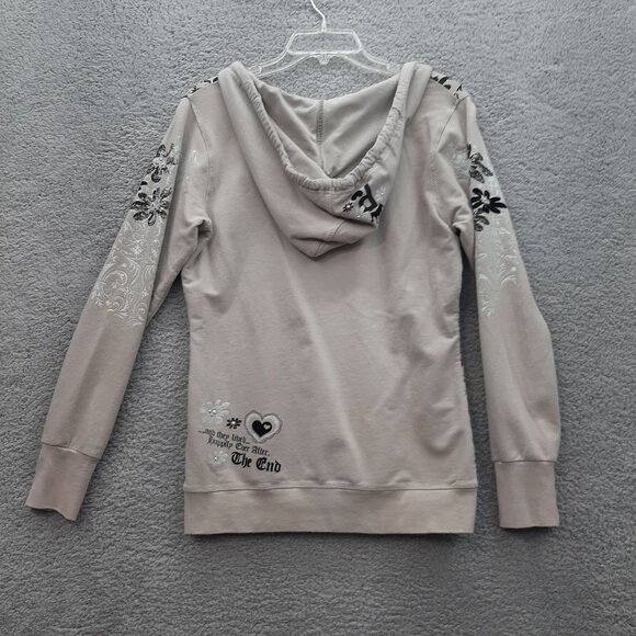 Disney Parks Womens Princess Once upon a time Graphic Zip-Up Hoodie M - Picture 5 of 7